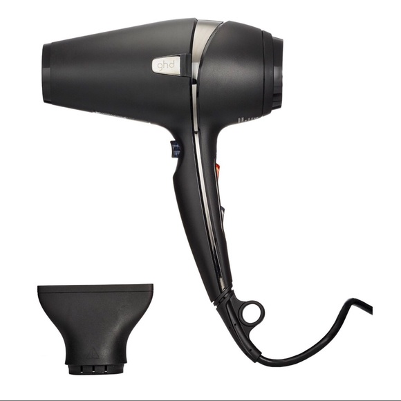white ghd hair dryer